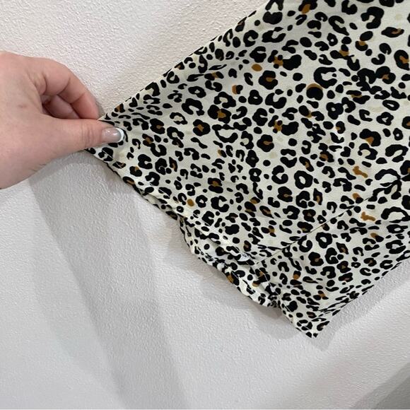 Show Me Your Mumu Tillie Tie Romper Women Cheetah Print Boho Resort Wear Size S - Picture 4 of 10